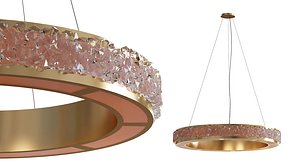 ARCTIC HALO 30 ROUND PENDANT 3D model