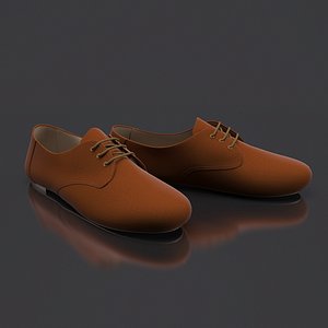 3d women s shoes model