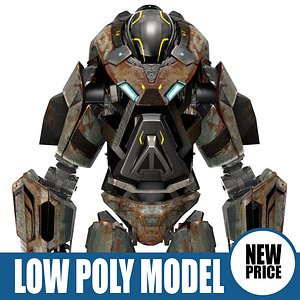 robot bot 3d model