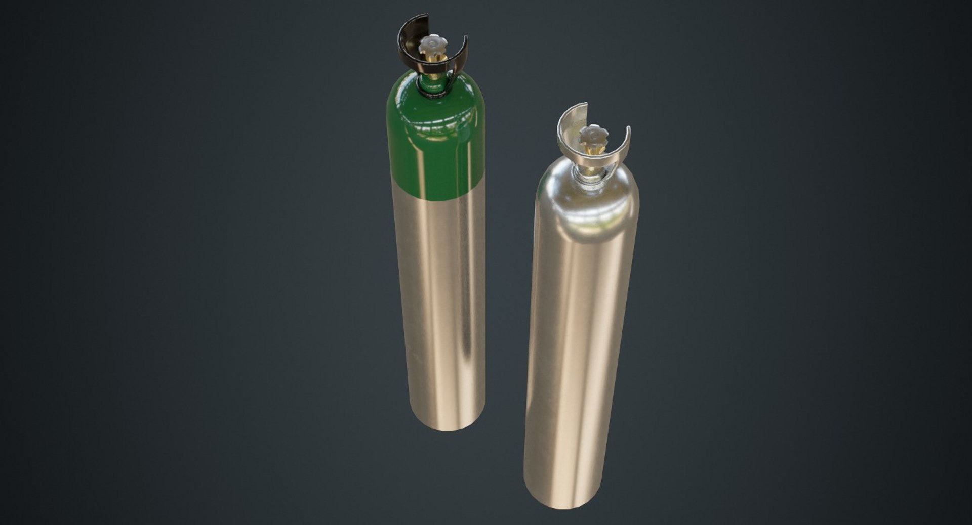 3D Gas Cylinder 2b - TurboSquid 1410523