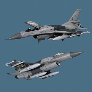 3D model F-16 Block 50 PAF