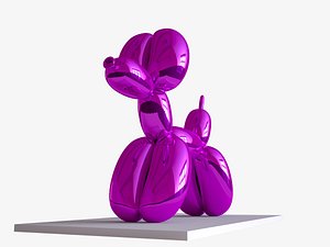 3d contemporary jeff koons