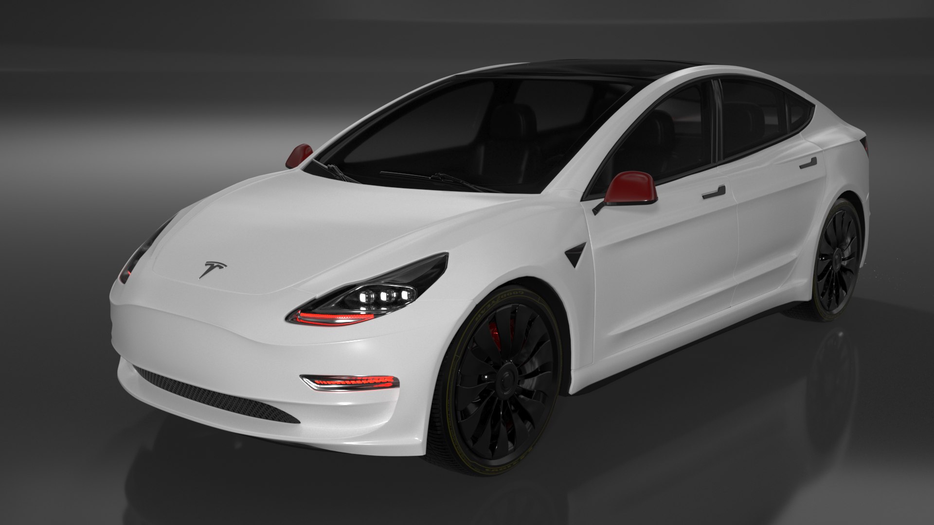 3D Model Tesla Model 3 - TurboSquid 2198402