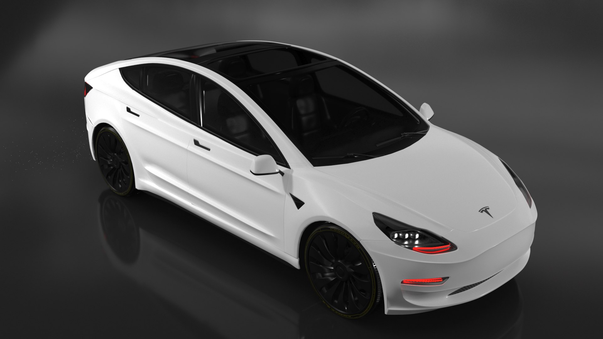 3D Model Tesla Model 3 - TurboSquid 2198402