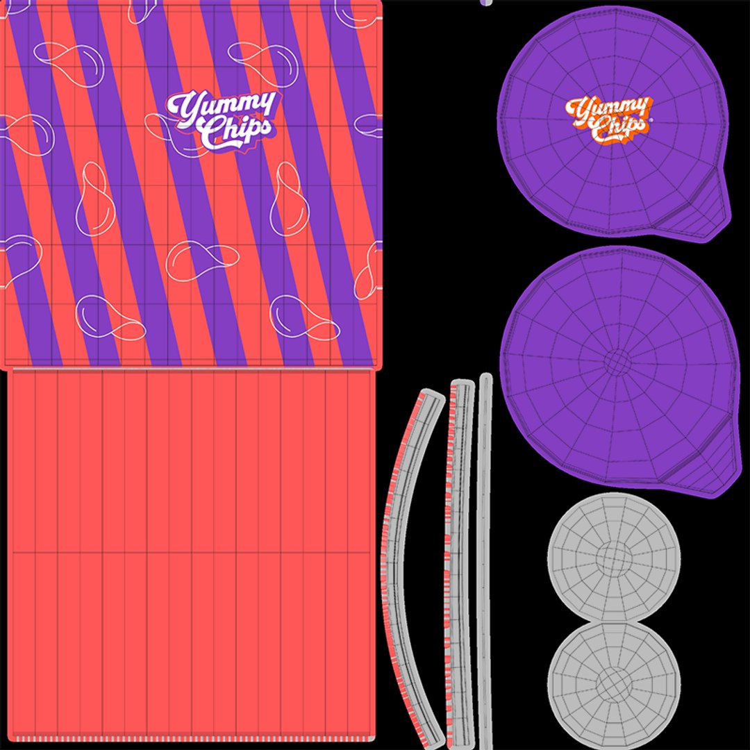 chips packaging model https://p.turbosquid.com/ts-thumb/Oo/SUKFyO/ArrChVGS/uvlayout/png/1571822028/1920x1080/fit_q87/05f68dd92c1a775e1cbd208d1658949d1d513734/uvlayout.jpg