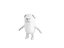 装備されたパグ犬のキャラクター