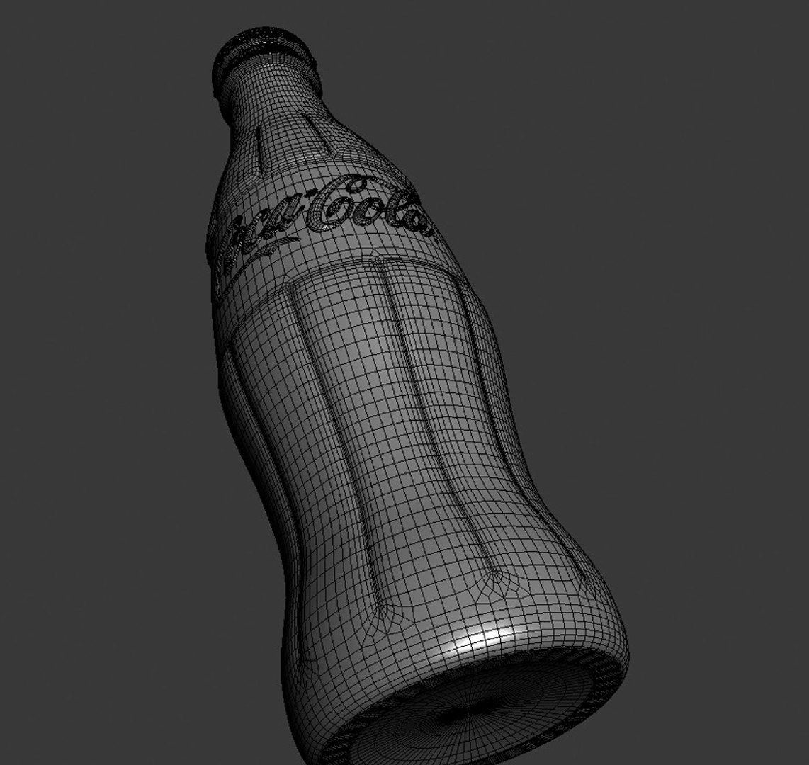 Coca Cola - 3d Max