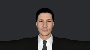 3D Danny Ramirez  Hyper Realistic Full Body Fully Rigged 3D Character