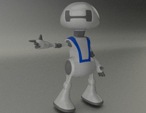 Sci-Fi Robot(Fully rigged)