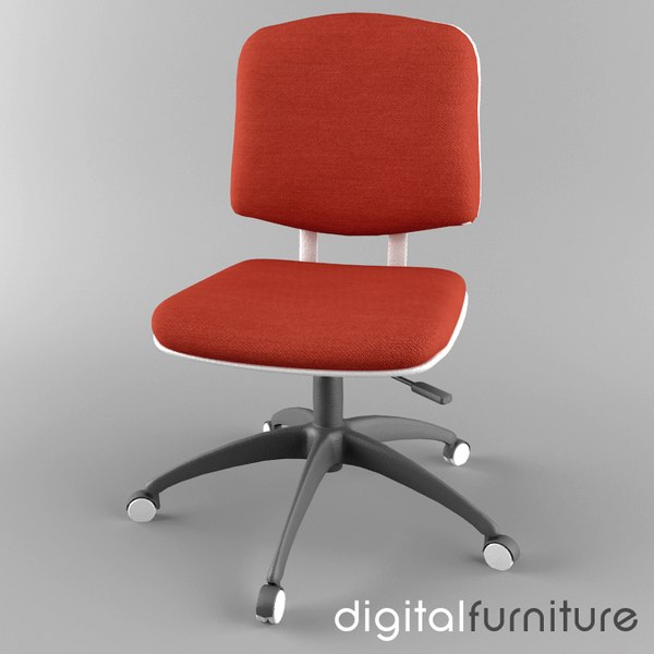 3d office chair model