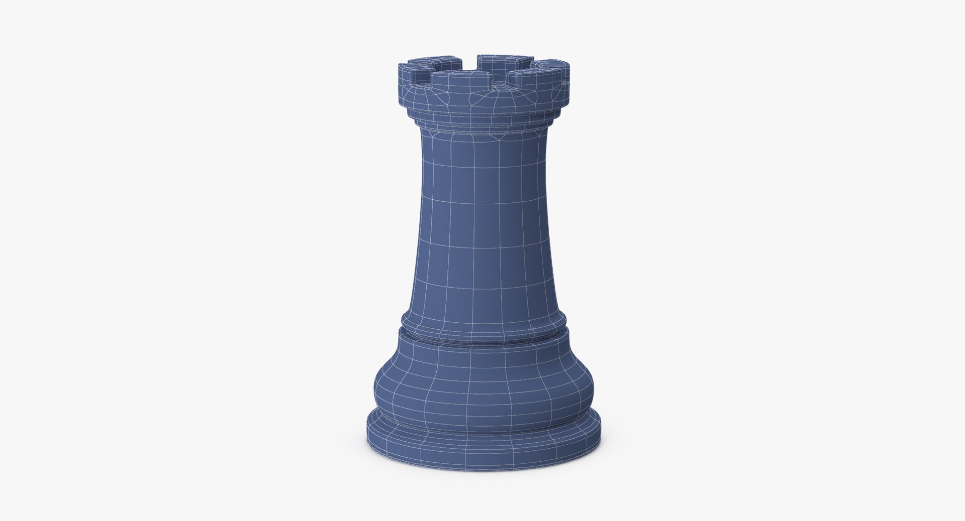 Rook Chess Piece 3d Model