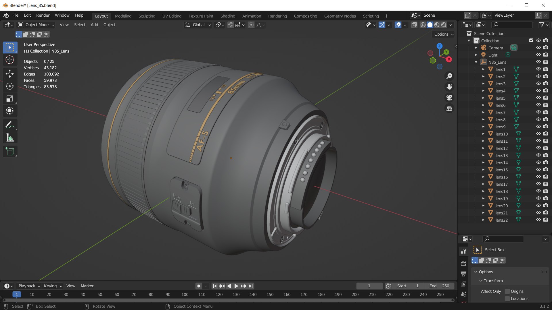 Full frame lens 85mm 3D model https://p.turbosquid.com/ts-thumb/Oo/aytIcX/vX/9dcopy/jpg/1652513489/1920x1080/fit_q87/6750c95d03d1718343d794f82c9618c41a82e2aa/9dcopy.jpg