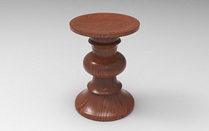 3D Loder Stool model