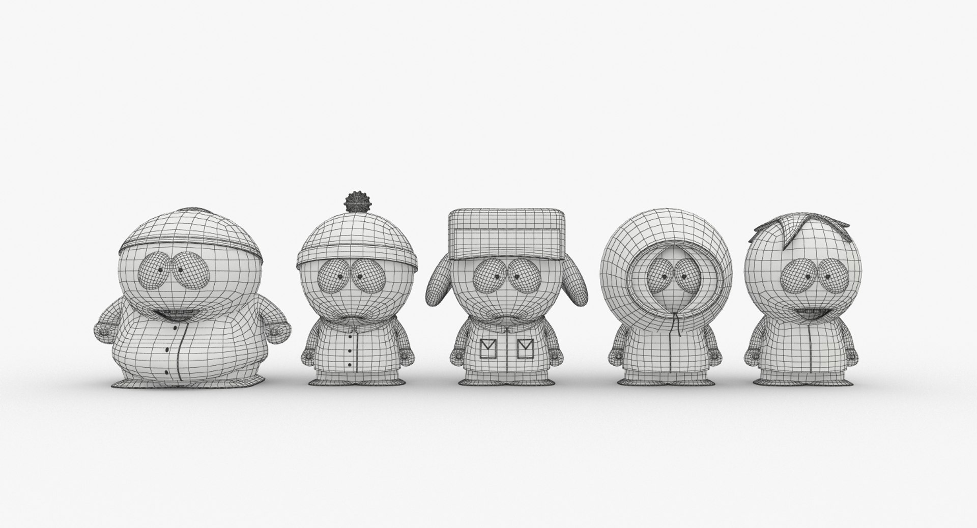 south park model pack v2 - Download Free 3D model by