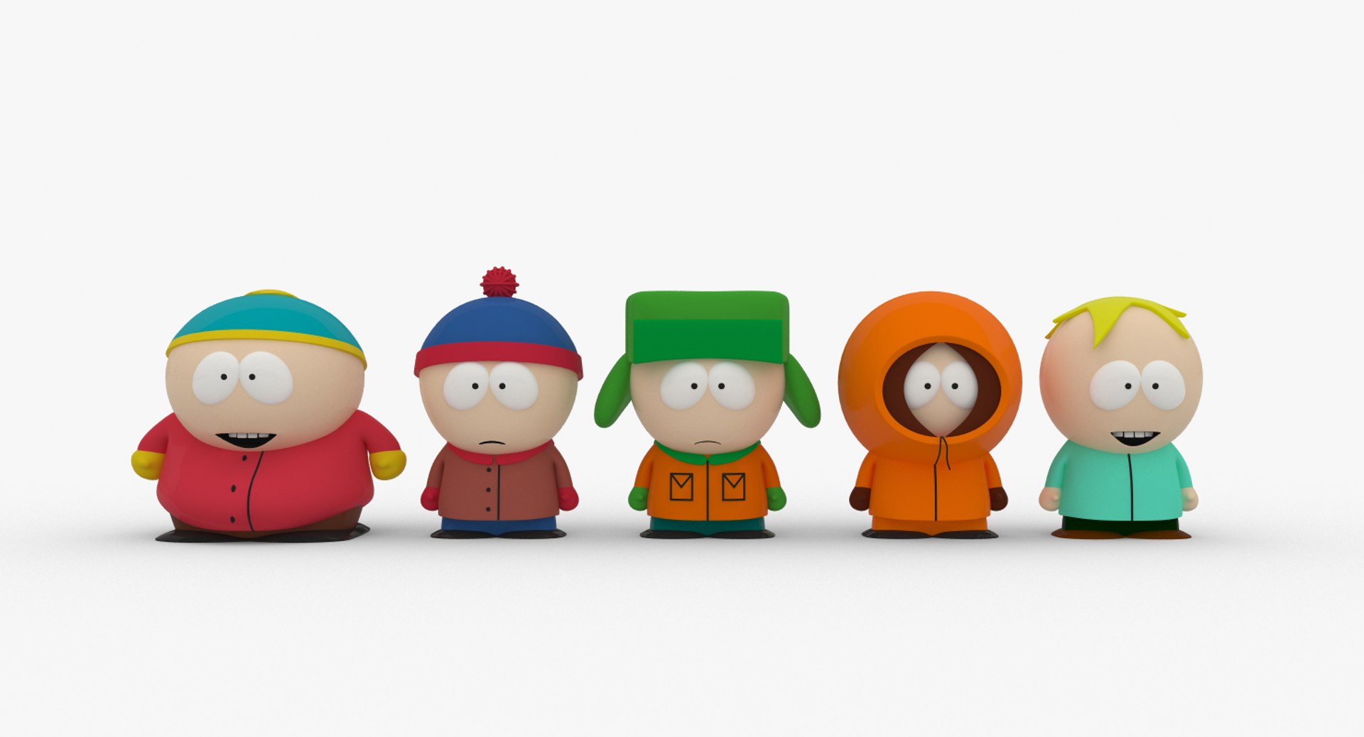 south park model pack v2 - Download Free 3D model by