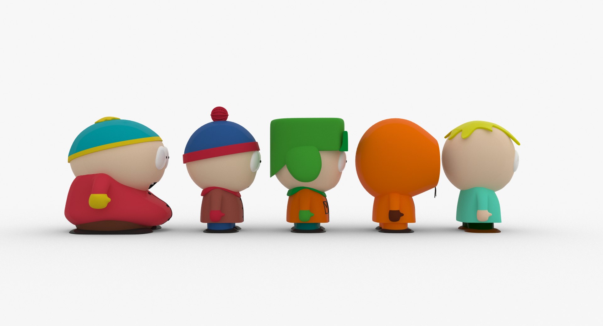 south park model pack v2 - Download Free 3D model by