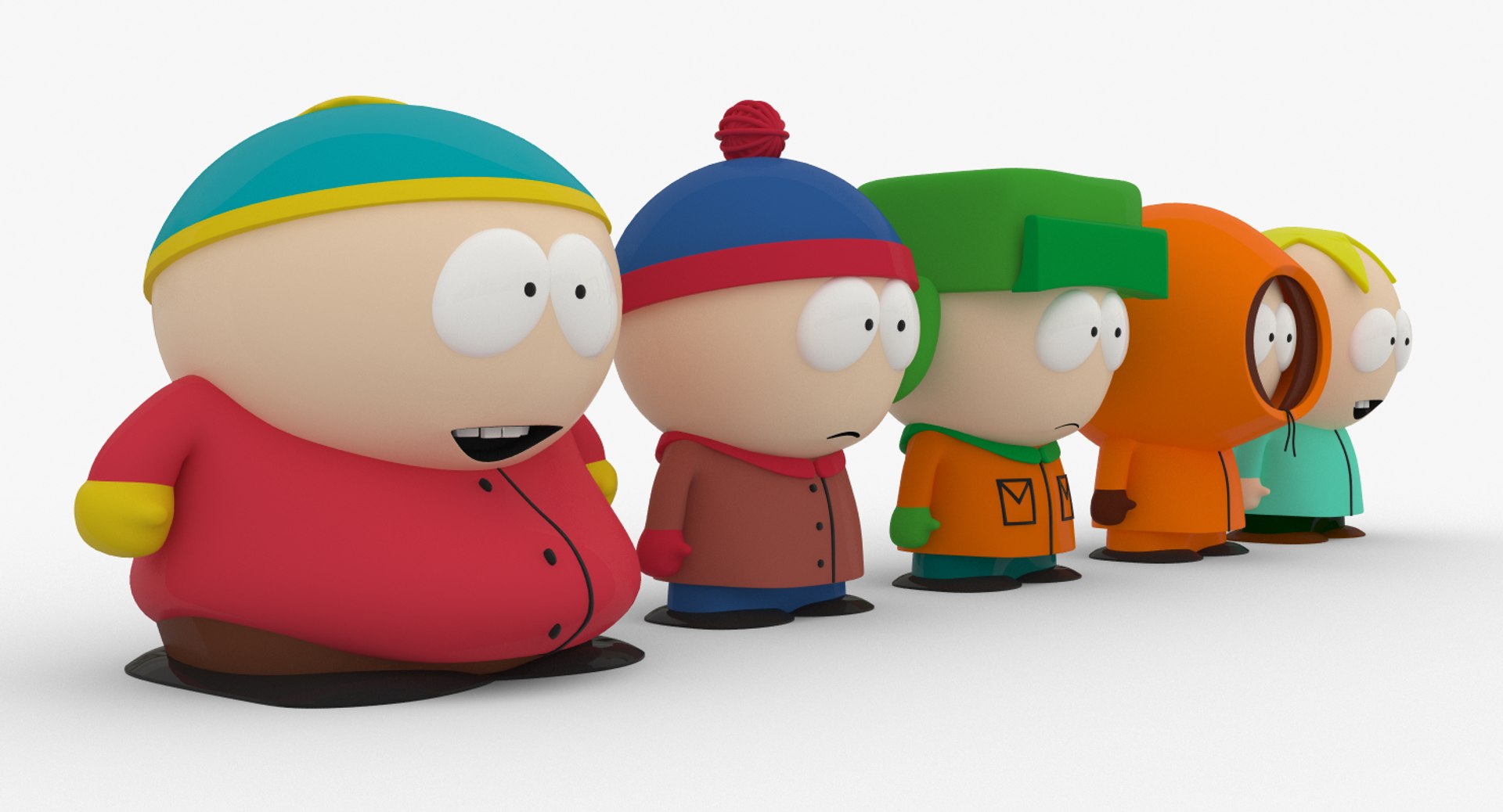 south park model pack v2 - Download Free 3D model by