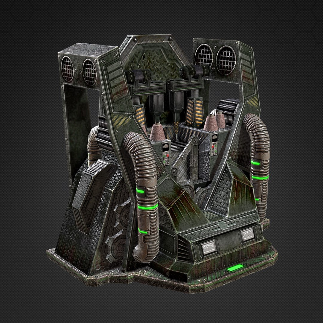 max low-poly craft machines armor