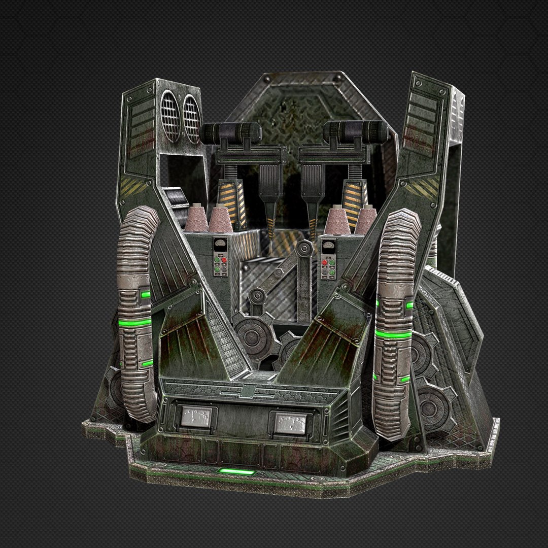 max low-poly craft machines armor
