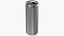 Geöffnete elegante Aluminiumdose 355 ml