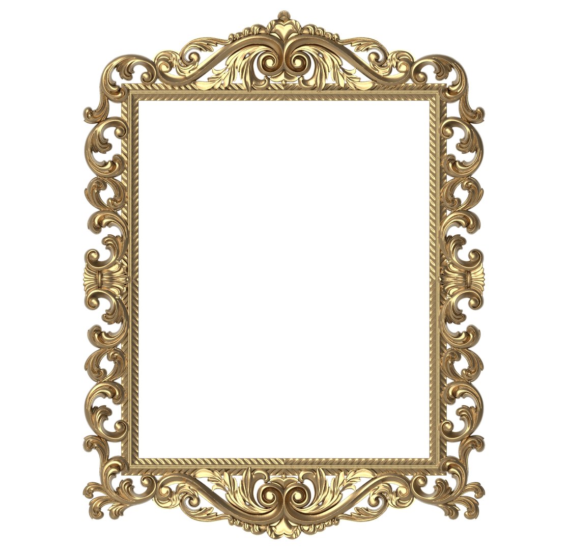 3D Carved Picture Frame model - TurboSquid 1785869