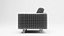 Mid-Century Lounge Chair - Padded Single Seater