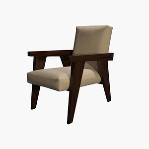 Dark wood armchair ZaraHome