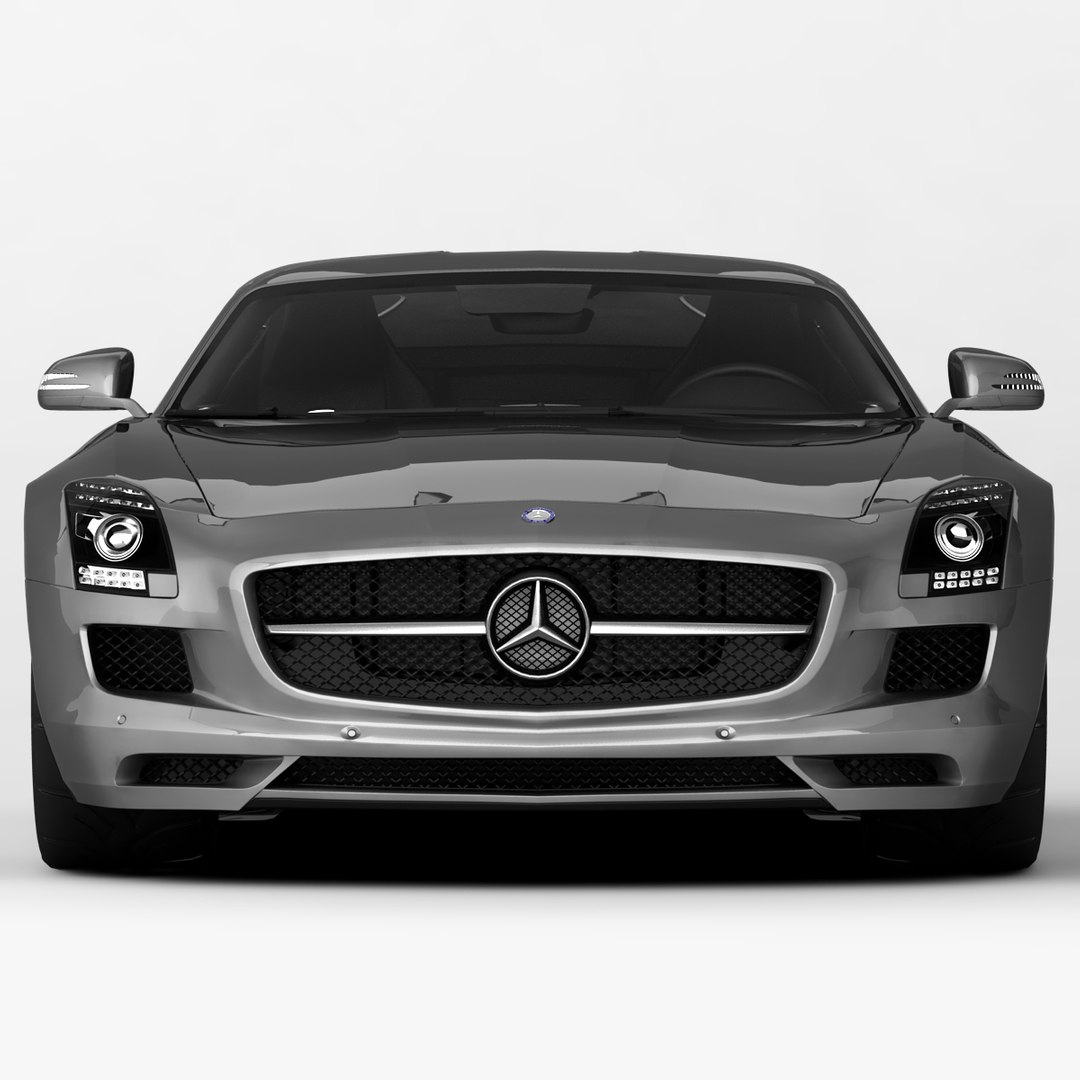 Mercedes Benz Sls Amg 3d Model