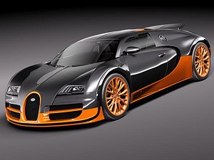 bugatti veyron super sport 3ds