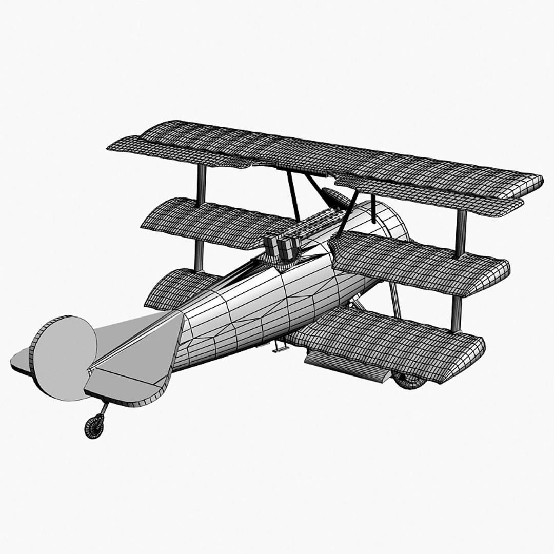 Fokker Dr 1 3d Model