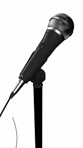 Microphone with Stand