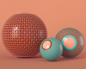 abstract sphere 3D