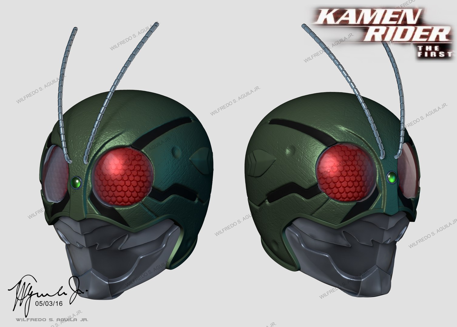 kamen rider the first helmet