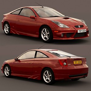 3D toyota celica 2004