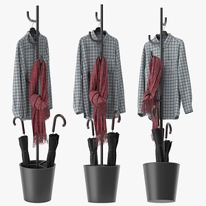 Alganas Coat Rack 3D model