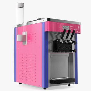 3D model Commercial Ice Cream Maker