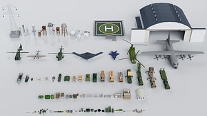 Military Mega Pack Collection - Game Ready