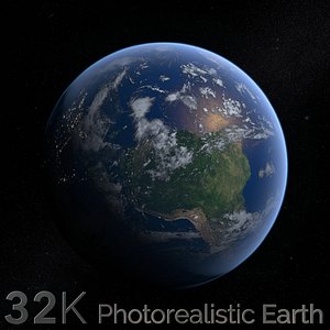 32K Photorealistic Earth