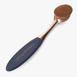 3D Concealer Oval Brush Fur