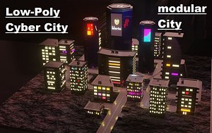 3D Modular Cyber City