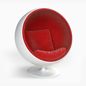 3D model ball chair furniture