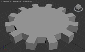 3d model of engrenagem gear
