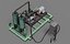 Catalyst removal machine