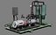 Catalyst removal machine