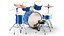 Detailed Musical Instruments Collection