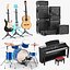 Detailed Musical Instruments Collection