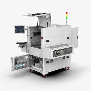 Automatic PCB Board Heating Dispenser Machine 3D model