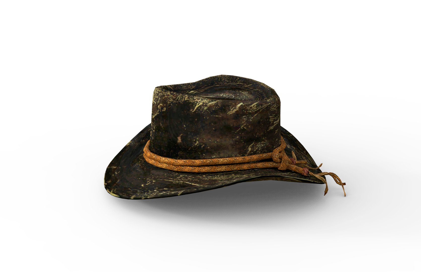 Realistic Cowboy Hat 3D - TurboSquid 1459800