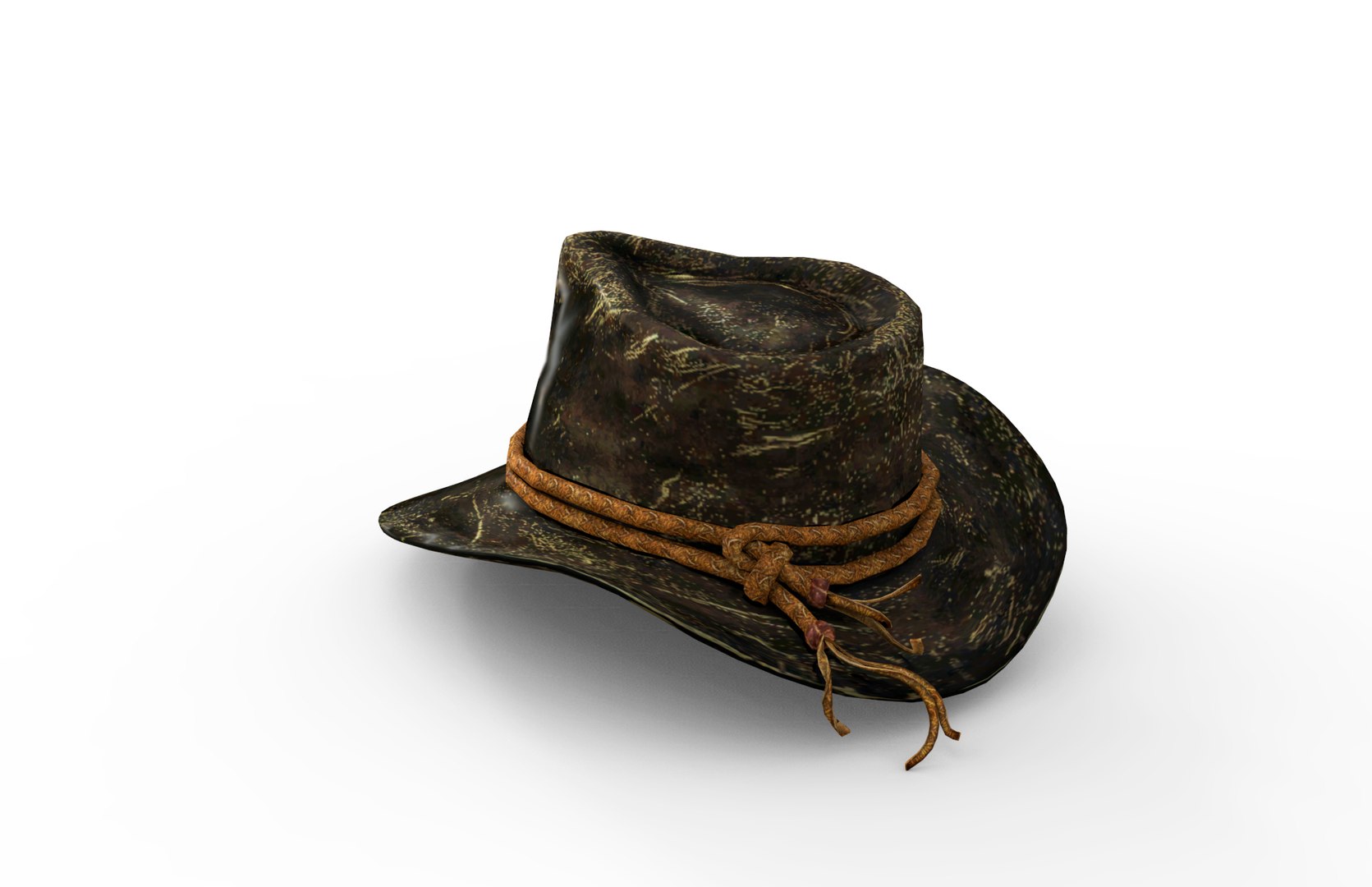 Realistic Cowboy Hat 3D - TurboSquid 1459800