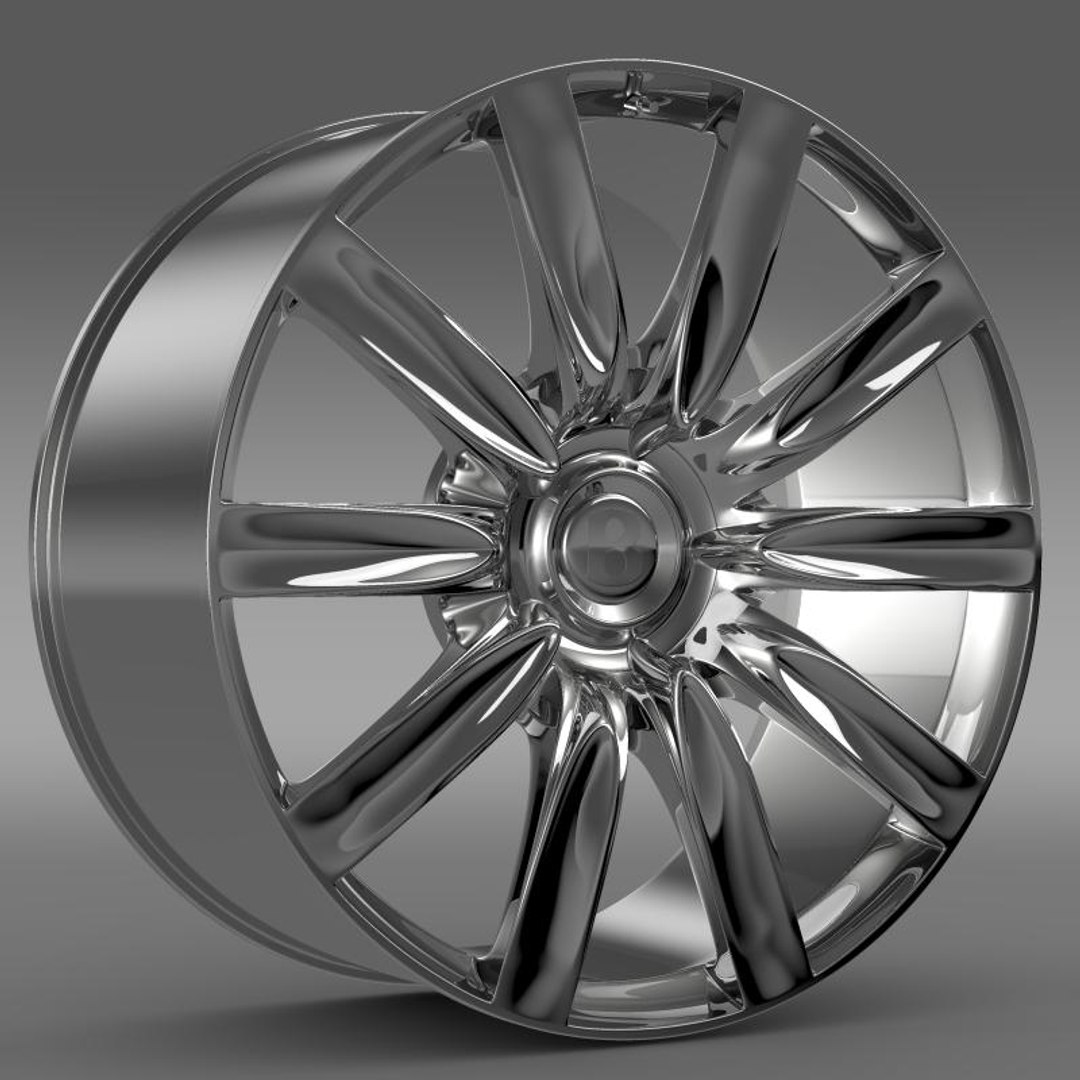 3d bentley continental gt rim